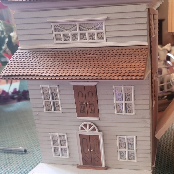 Christmas Winter Birdhouse Farmhouse Table Decor Bird Country Rustic - Picture 8 of 10